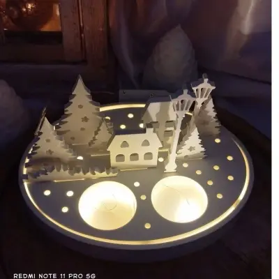🎄 Vánoční vesnička
